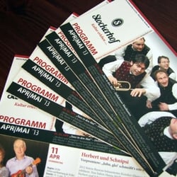 Stockerhof – Programmflyer/-kalender