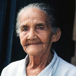 old beautiful lady