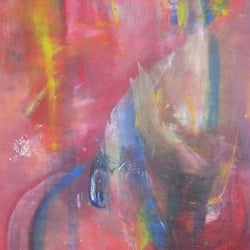 Magma 300×150 cm Acrylic on canvas 2009