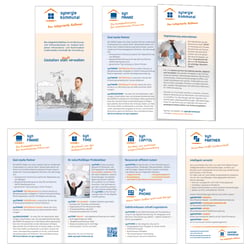 DinLang-Faltblatt Produktübersicht