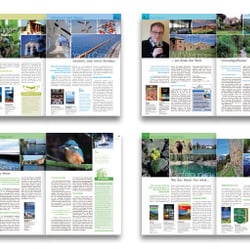 ReiseZiele-Magazin, Buchwerbung der Neun GmbH