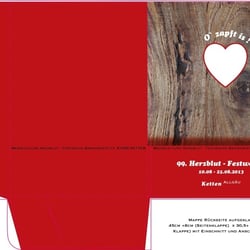 Messemappe Thema Tracht Rückseite