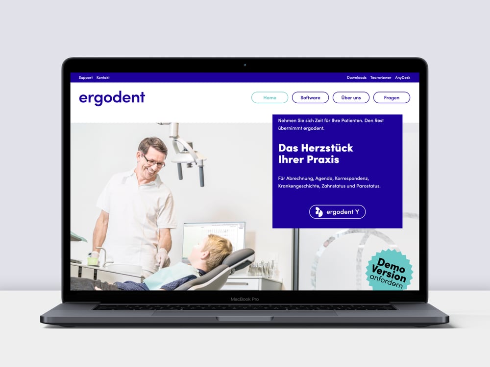 Screendesign – ergodent