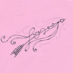 Love – Handlettering – Valentinstag