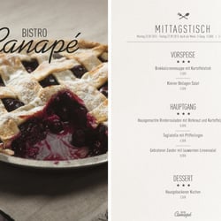 Canapé Bistro Saarbrücken, Vanessa Badziong Grafik