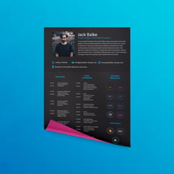 Resume Page One
