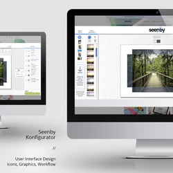 UI UX Online Printer Konfigurator