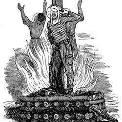 Der Feuertod.