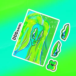 DDDaniel – Mermaid Sticker Set