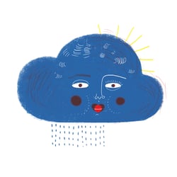 W wie Wolke