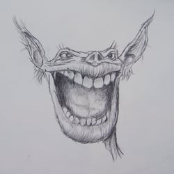Bleistiftübung Goblin | Orginalvorlage von Brian Froud’s Goblins & Eflen