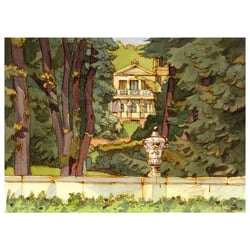 Skizze Park Sanssouci
