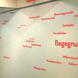 Wörterabfolge Sola lingua et scriptura zum Thema Reformation