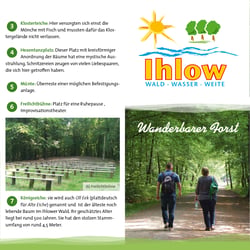 Flyer: Wanderwege Ihlows, Foto vom Kunden