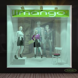 Schaufenster Mockup für Limango