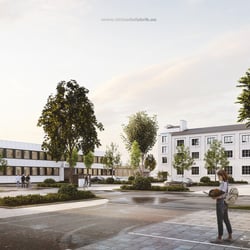 Architekturvisualisierung Fischereihafen in Bremerhaven