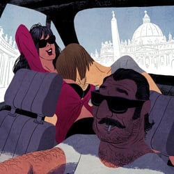 Aufmacher Illustration für dasPlayboy Magazin