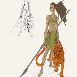 Tigerkriegerin