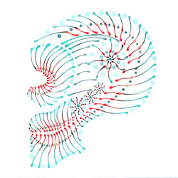 SKULL V1 / http://www.farbtunnel.de/dotting-art/