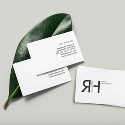 Logo for a Russian photographer & visit card