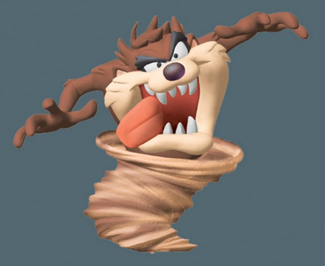 3D Taz #001 by Erik Dehkhoda