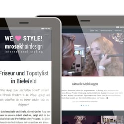 Homepage Mrosek Hairdesign