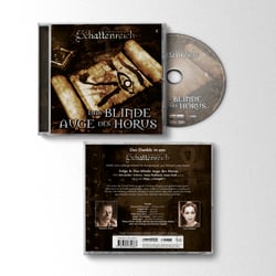 Artwork Design der „Schattenreich“ Hörspielserie, Folge 8: Das blinde Auge des horus