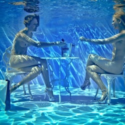 Unterwasser Dinner