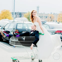 Noch schnell in den Supermarkt