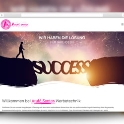 Webdesign: arufe-werbetechnik.de