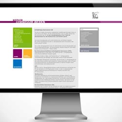 Webdesign – Kepler Gymnasium Weiden (Joomla)