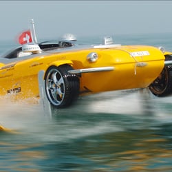 Rinspeed Splash – die Ueberquerung des Aermelkanals mit einem Auto – WELTREKORD!
