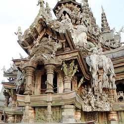 Wooden Temple Thailand