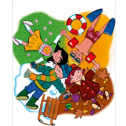 01 = Barmer Ersatzkasse / Mehr Zeit für Kinder / Kalendertitelblatt