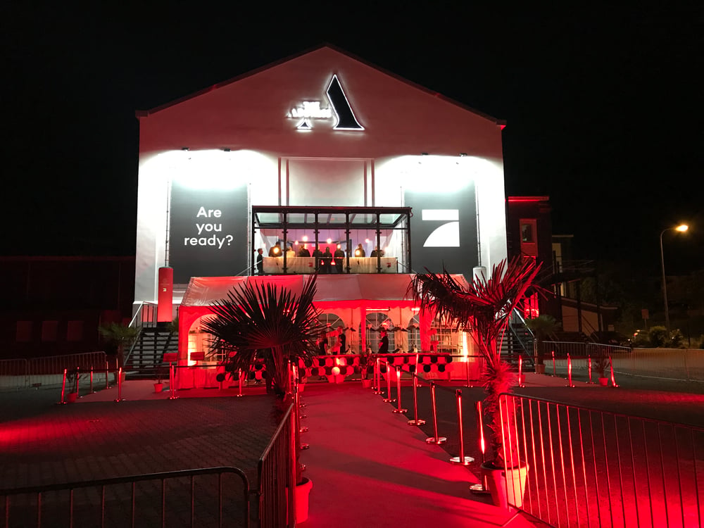 Main Entrance THE ADDRESS for GNTM Aftershow Party 2017