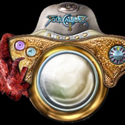 Soul Calibur 2 Media Player Skin: Visual animation opening to additional player controls