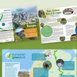 Bund Naturschutz Faltposter European Green Belt
