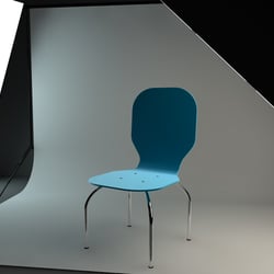3d-Model Stuhl