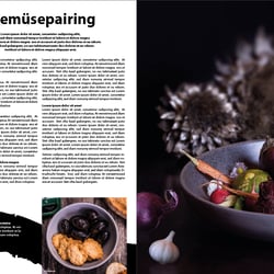 Layout Food Magazin