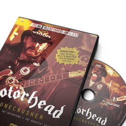 DVD Gestaltung „Motörhead – Bonecrusher“