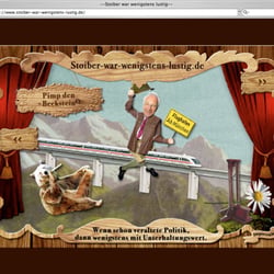 Bayern SPD / Website ‚stoiber-war-wenigstens-lustig.de‘ / Agentur BUTTER