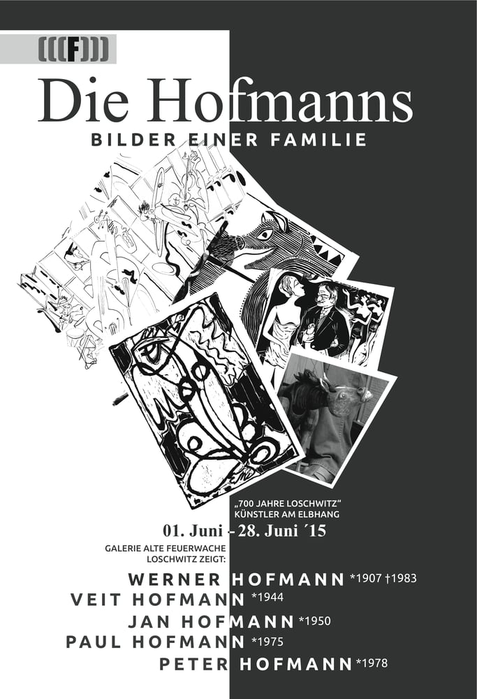 PLAKAT A2 „Die Hofmanns“ _ Siebdruck