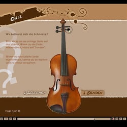 Computer Based Training | Violine für Kinder