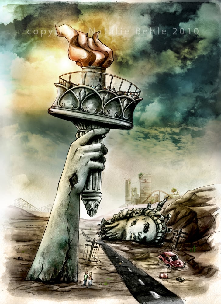 Attraktion „Rotation of Liberty“