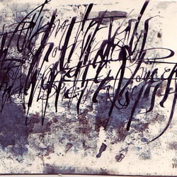 freie Kalligrafie