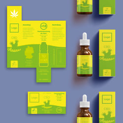 CBD Verpackungen FS Ananas