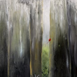 „Die Tage des Ballons“ Ölmalerei
