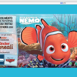 FLASH WEBSITE – Disney • Pixar’s FINDING NEMO