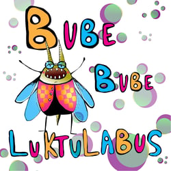 Bubebube luktulabus/cover, hand and digital illustration 2008