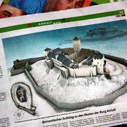 Illu der Burg zu Anhalt